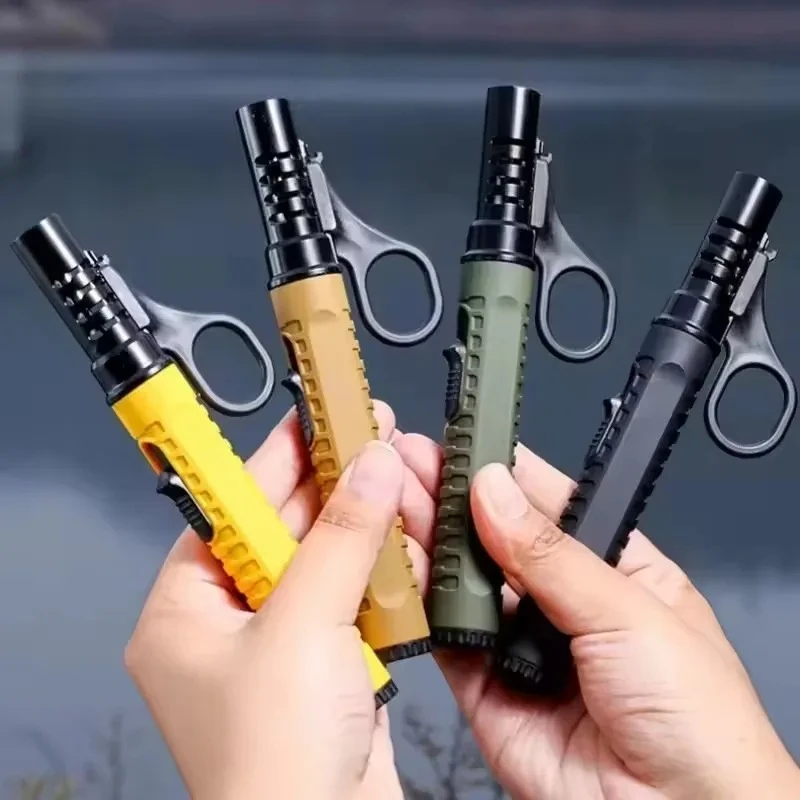 Magnesium Fire Starter - 1300 ° 屋外キャンプ点火器ポータブル点火ガンストーブアクセサリーキャンプバーベキュー火炎放射器インフレータブルライター