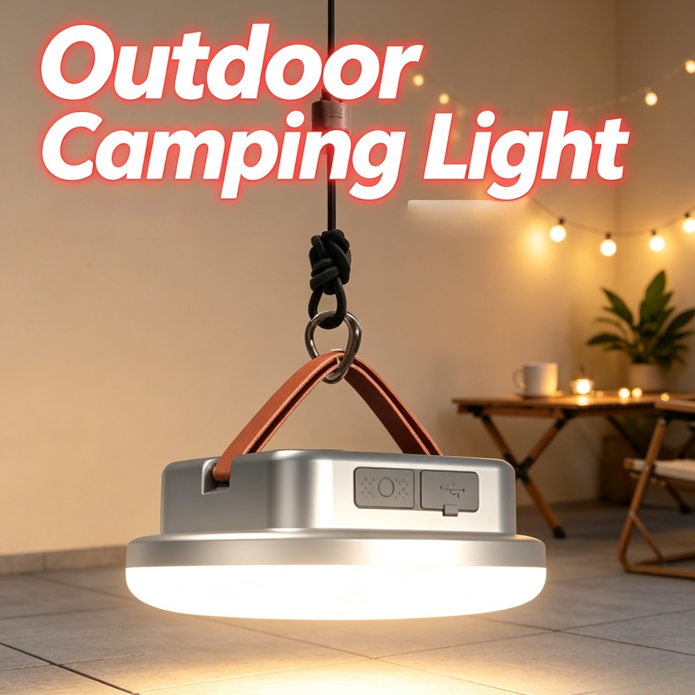 Solar Emergency Charger - アウトドアキャンプ用ライト懐中電灯 ソーラー充電 磁気多機能 長時間使用可能 トーチ 野生釣り