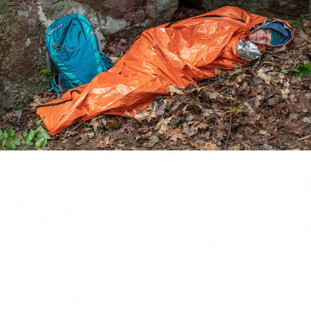 超軽量キャンプ用寝袋カバー。防水・防湿ライナー。Subito - Bivy Bag Emergency のレビューと価格