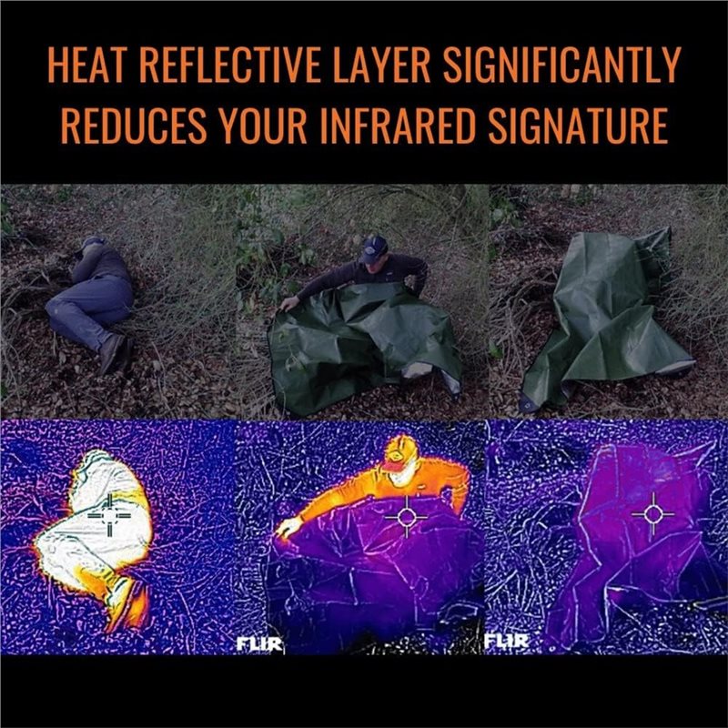 【旅行の必需品】防水、防風、断熱タープ、再利用可能な高耐久サ - Survival Blanket Reflective のレビューと価格