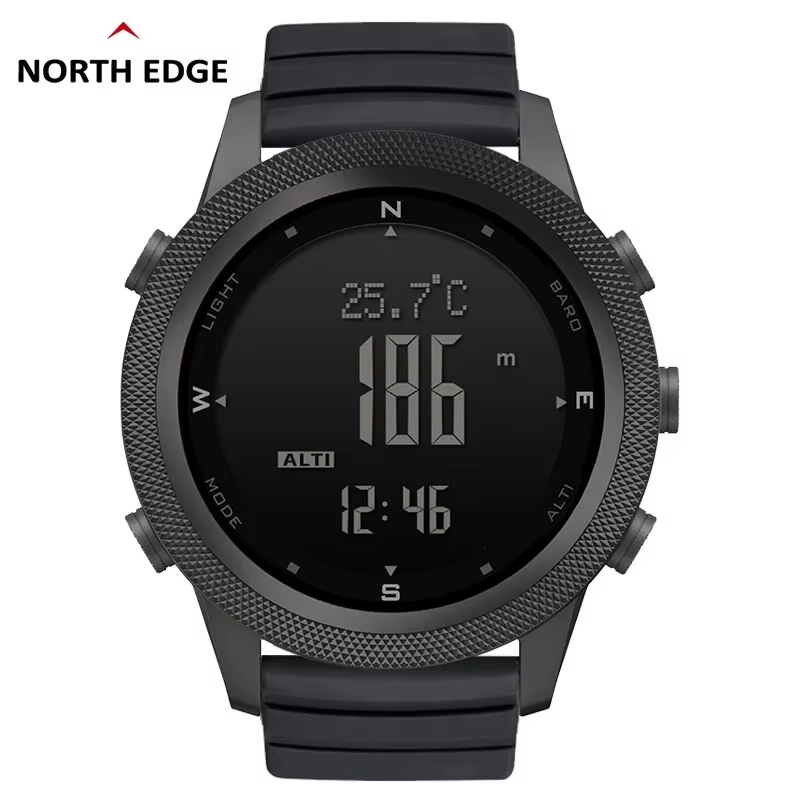 NORTH EDGE APACHE-46 メンズ デジタル腕 - Compass Lensatic のレビューと価格